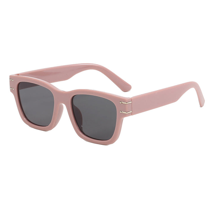 Women's fashionable oversized sunglasses with durable plastic frame Bowlift