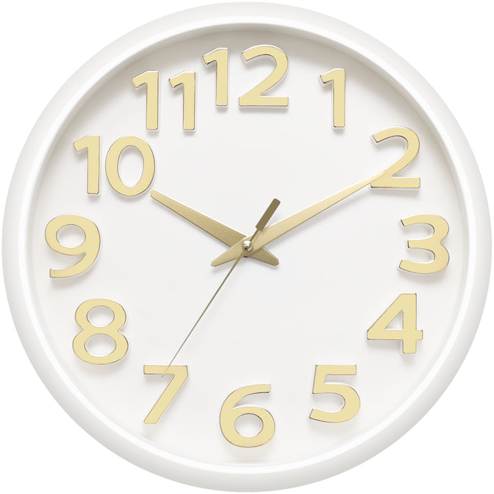 Wall clock in minimalist design Bowlift