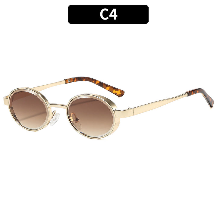 Trendy Oval Frame Optical Glasses
