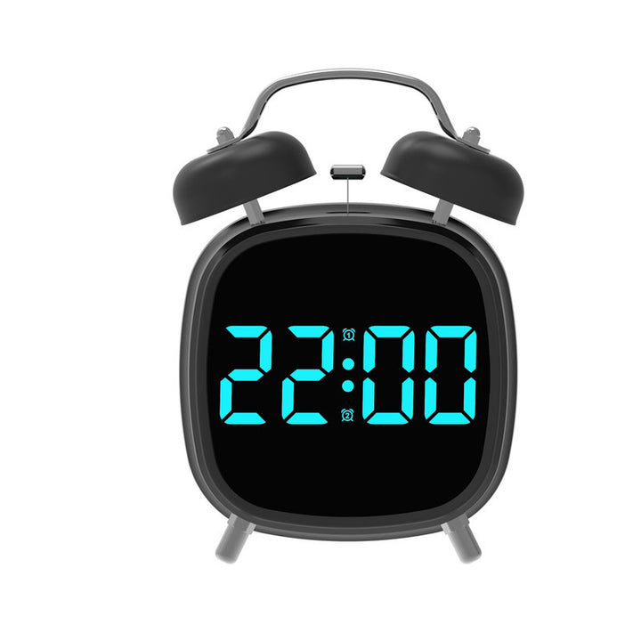 Digital Alarm Clock with Dual Alarm Function Bowlift