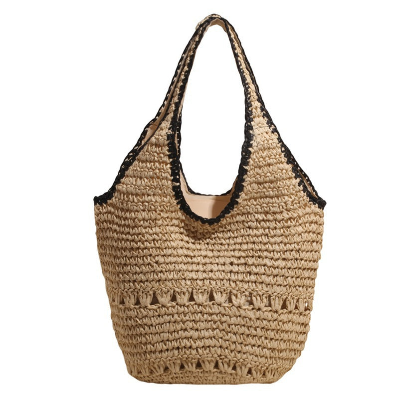 Braided tote bag with unique structure Bowlift