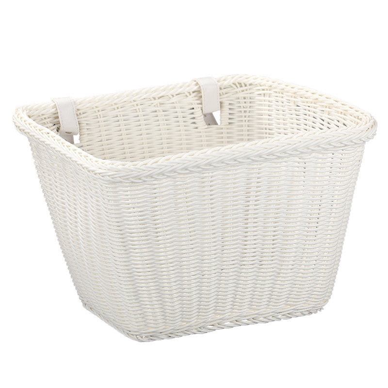 Ladies Braided Storage Basket with Two Carry Handles Bowlift