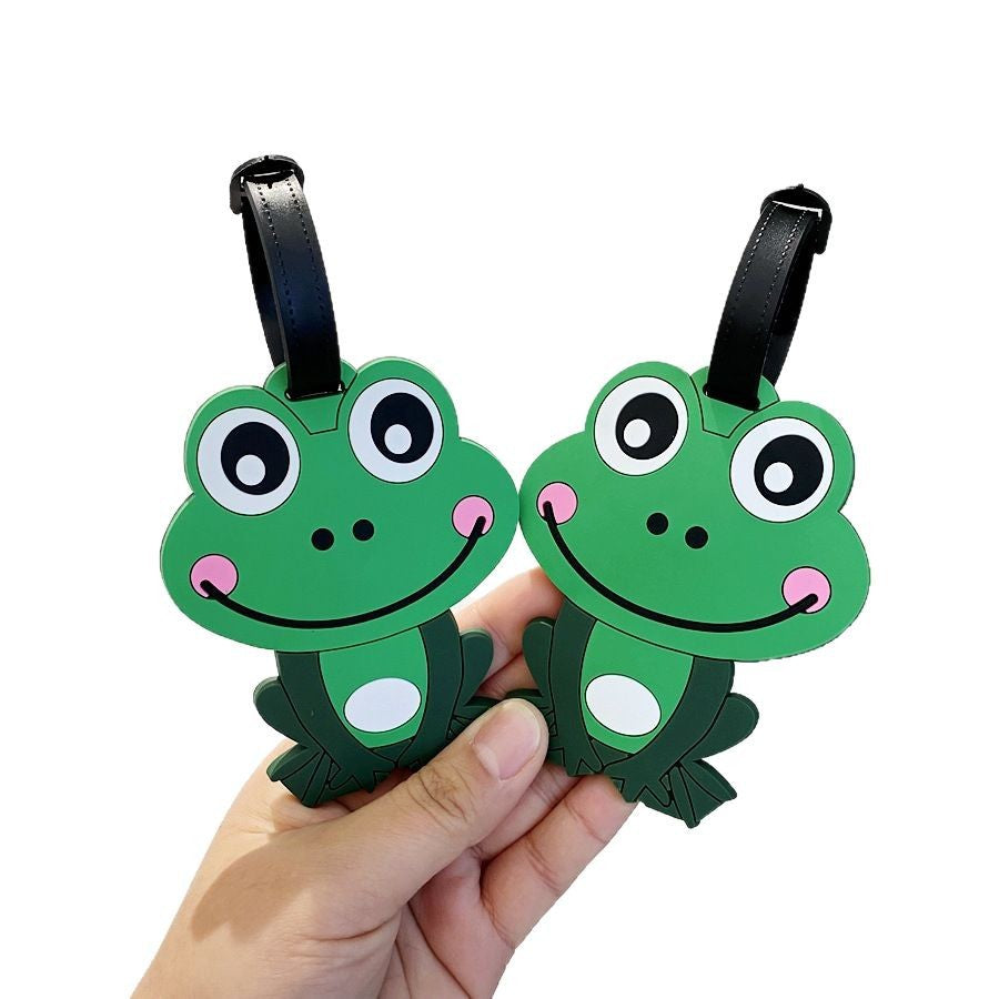 Fun Frog Luggage Tag Bowlift