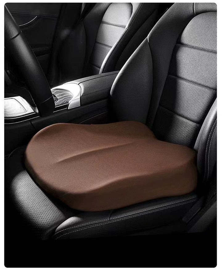 Ergonomic Memory Foam Car Seat Cushion with Contoured Lumbar Support Bowlift