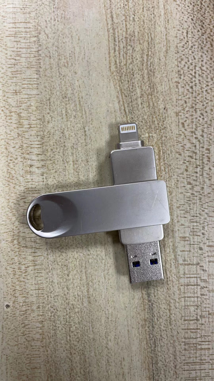 Dual-Function USB Flash Drive Bowlift