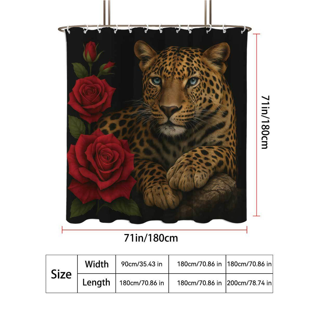 Artistic Shower Curtain Bowlift