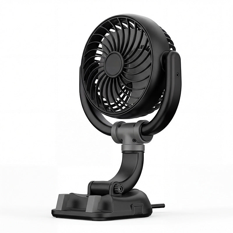 Adjustable Clip-On Car Air Vent Fan Bowlift