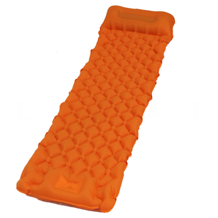 Inflatable sleeping pad with comfort zones Bowlift