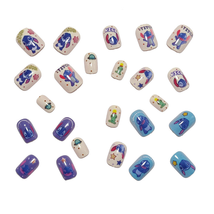 Creative artificial nails with playful animal design Bowlift