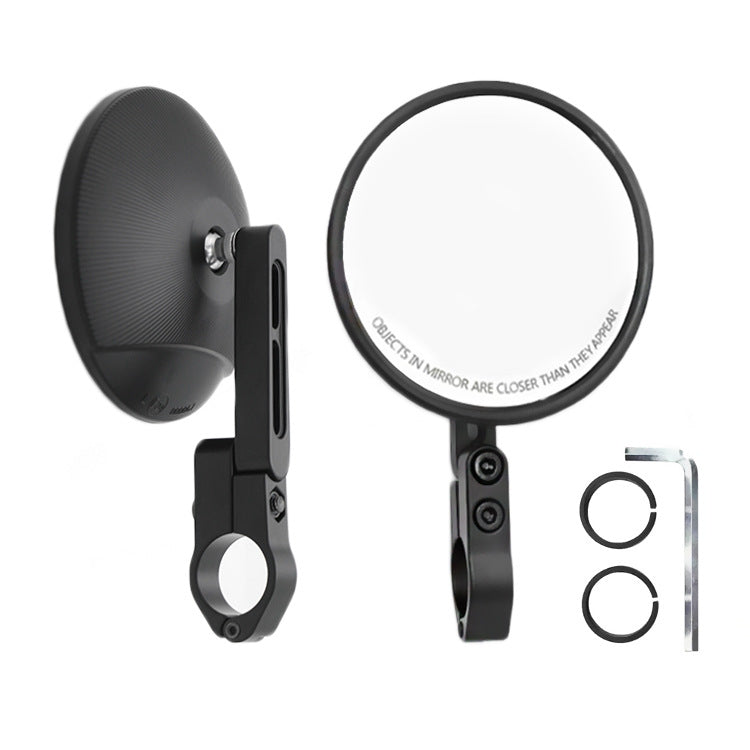 Adjustable Wide-Angle Handlebar Mirror Bowlift