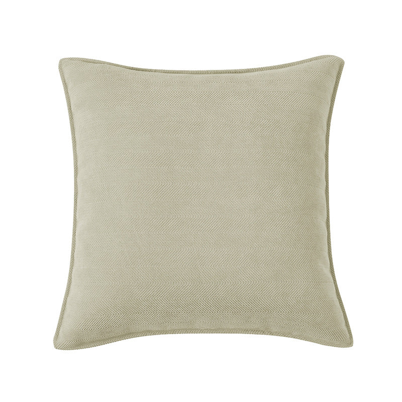 Textured Herringbone Decorative Cushion