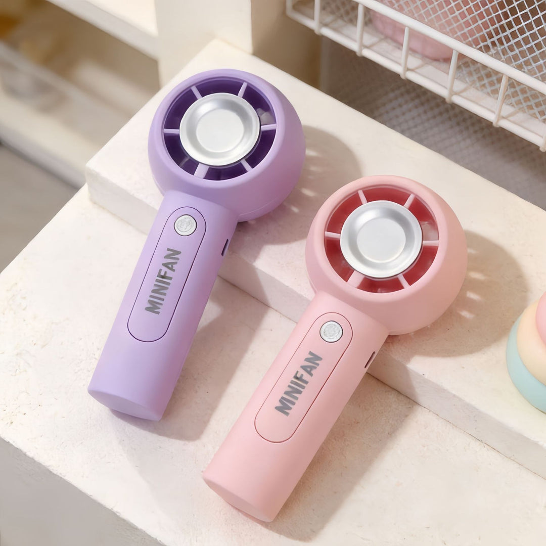 Women Portable USB Mini Fan with Innovative Design Bowlift
