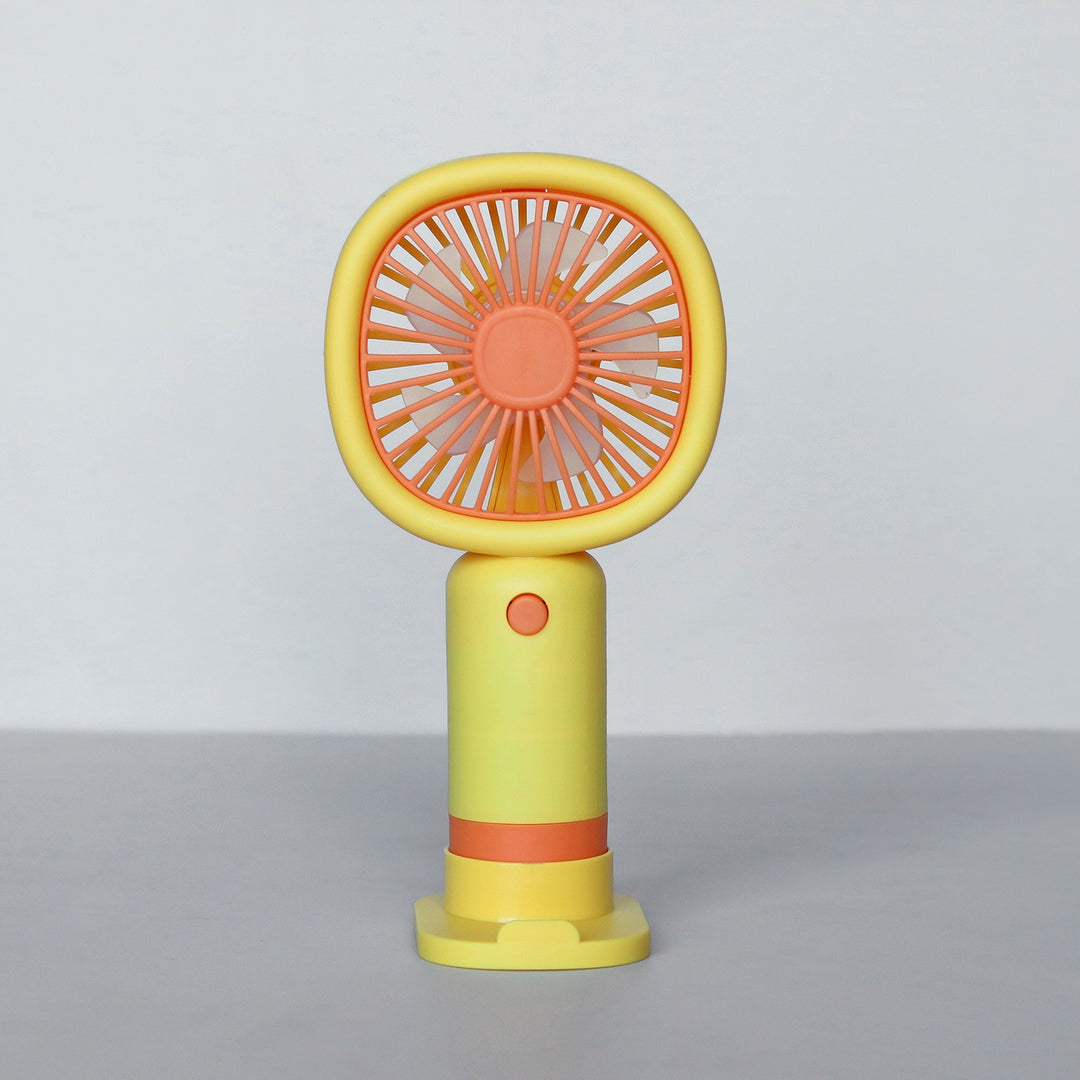Unisex Handheld Fan with ergonomic design and practical stand function Bowlift