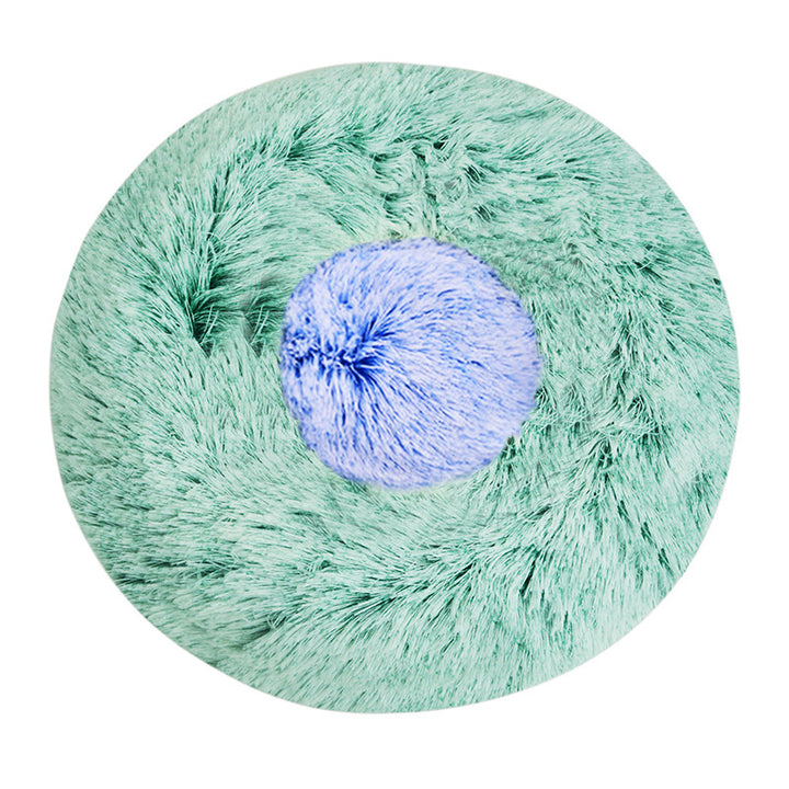 Round Plush Sleeping Bed  Dog Bed