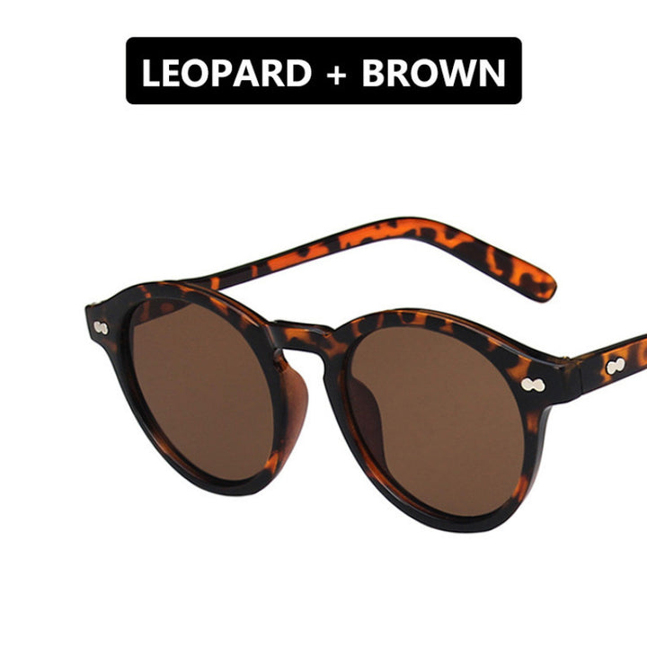 Women's fashionable round sunglasses Bowlift
