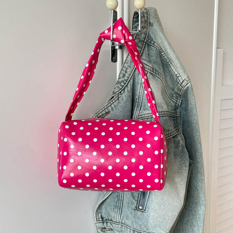 WoChic Polka Dot Mini Handbag Bowlift