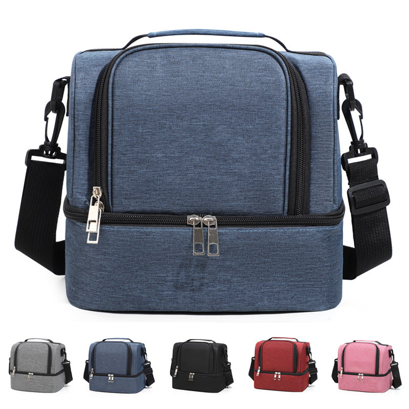 Insulated Lunch Cooler Bag with Adjustable Strap