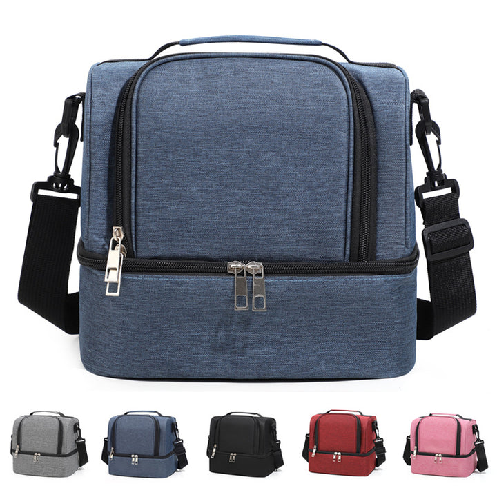 Insulated Lunch Cooler Bag with Adjustable Strap