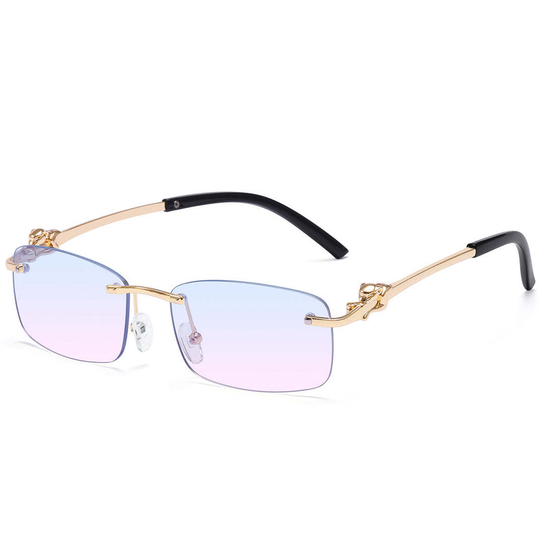 Women's elegant sunglasses with intricately designed metal frame Bowlift