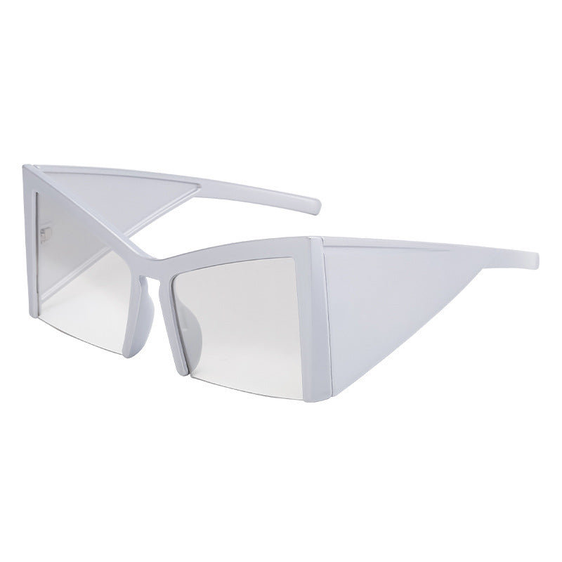 Women's futuristic sunglasses with striking angular frame Bowlift