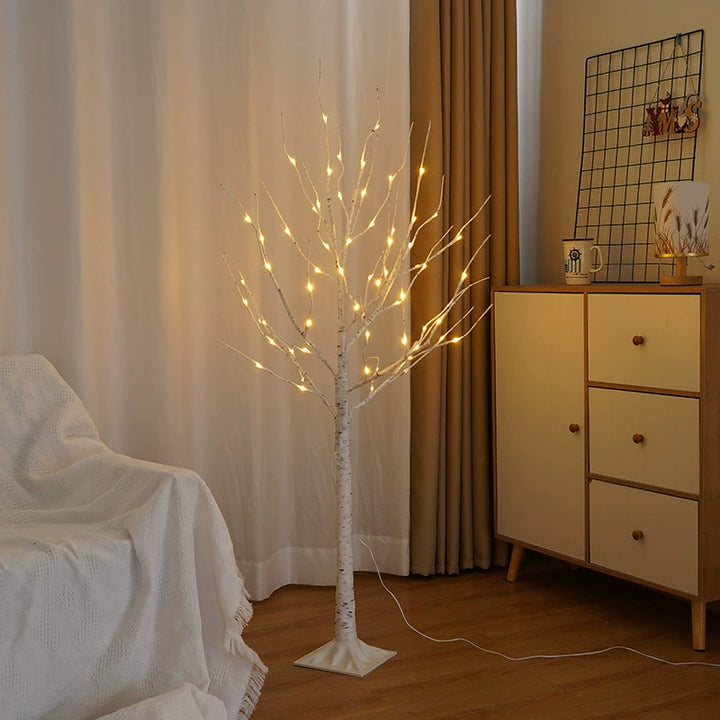 LED Tree Scene Decorative Light - Birch Tree Landscape Party Light