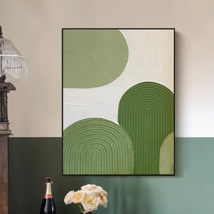 Modern Textured Abstract Canvas Artwork