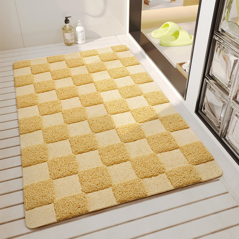 Chevron Pattern Bathroom Mat Bowlift