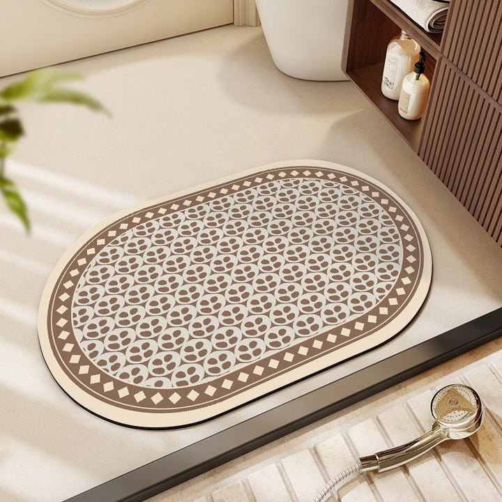 Decorative Non-Slip Bath Mat Bowlift