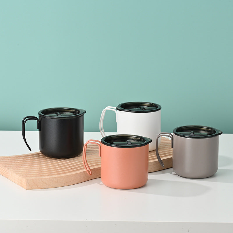 Ladies functional coffee mug with transparent lid Bowlift