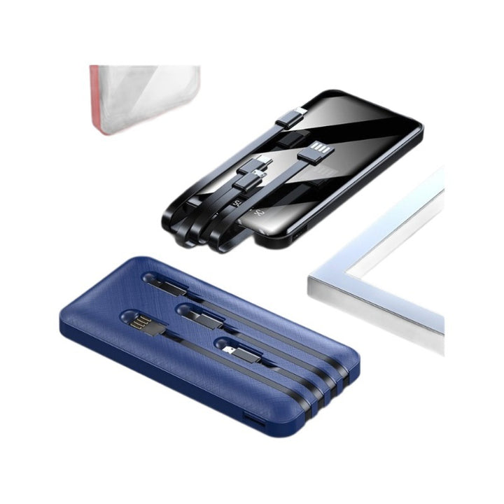 Portable power bank with integrated multifunction charging function and digital display Bowlift