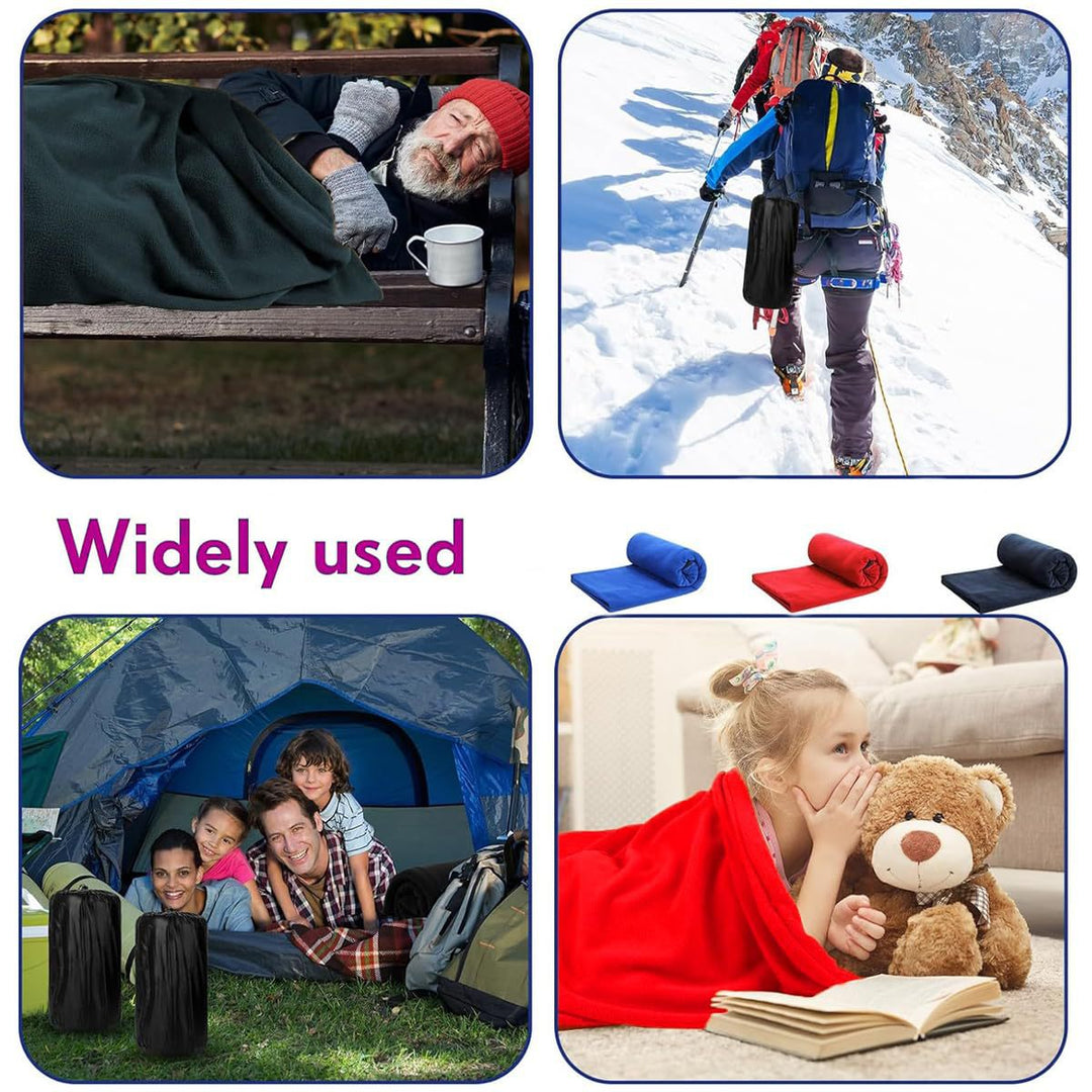 Women Ultra-Soft Travel Blanket with Carry Bag Bowlift