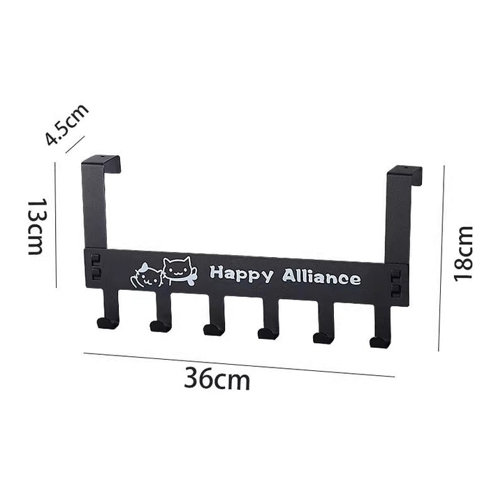 Decorative Animal-Themed Wall Hook Rack
