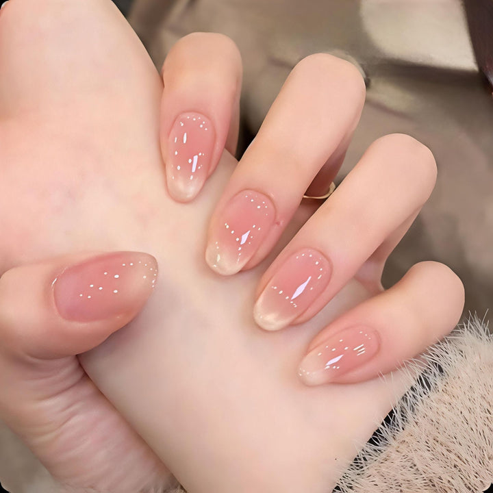 Artistic Ocean-Inspired Press-On Nail Design Bowlift