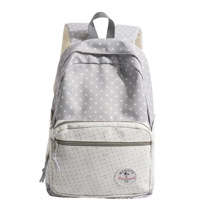 Children's Star Patterned Backpack Bowlift