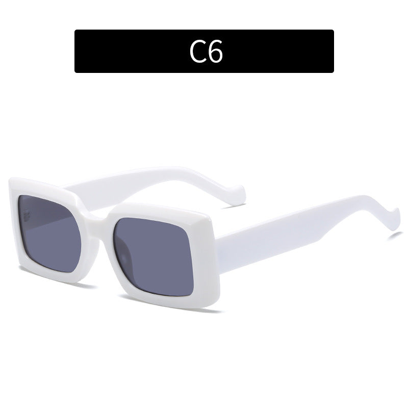 Modern Chunky Geometric Sunglasses