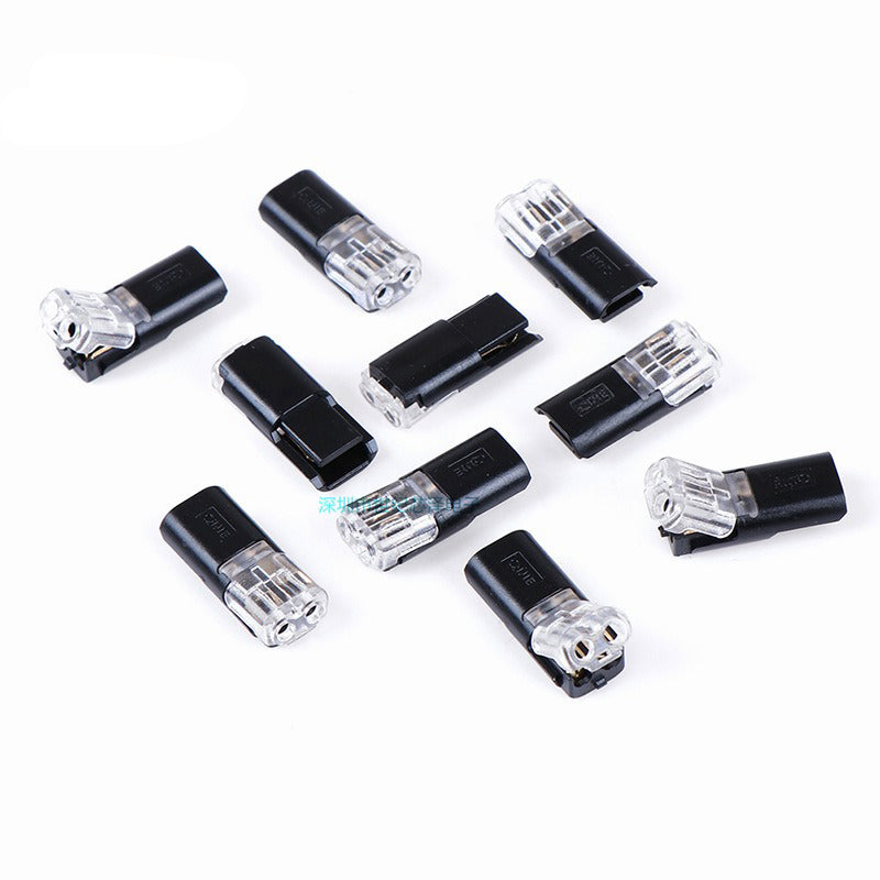 Double-wire Push-in Connector with Locking Buckle | Bowlift