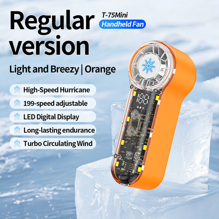 Women Portable High-Speed Hand Fan Bowlift