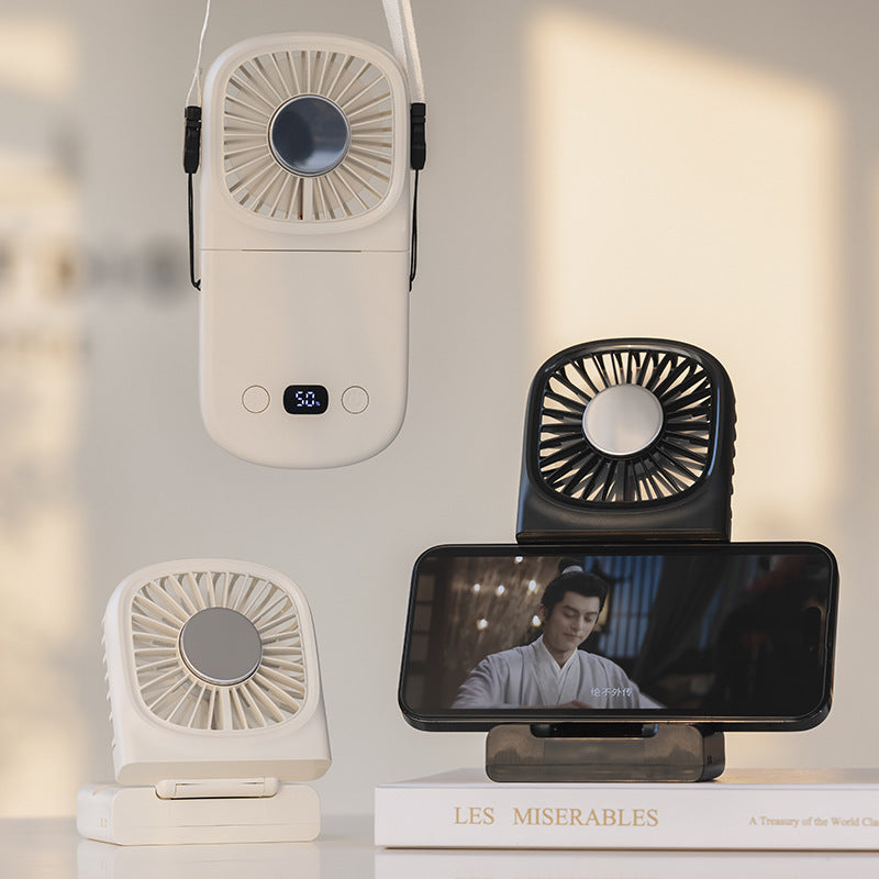 Unisex Rechargeable Mini Handheld Fan Bowlift