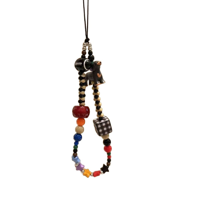Creative Beaded Charm Eyewear Lanyard Bowlift
