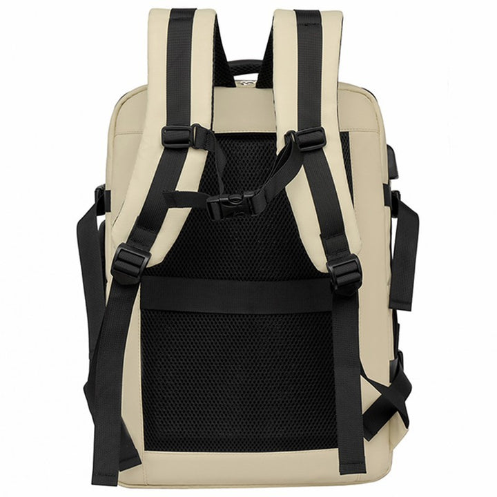Backpack with 180-degree opening and expandable storage Bowlift