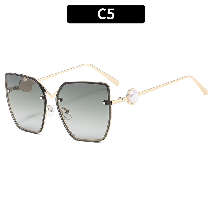 Angular Oversized Sunglasses