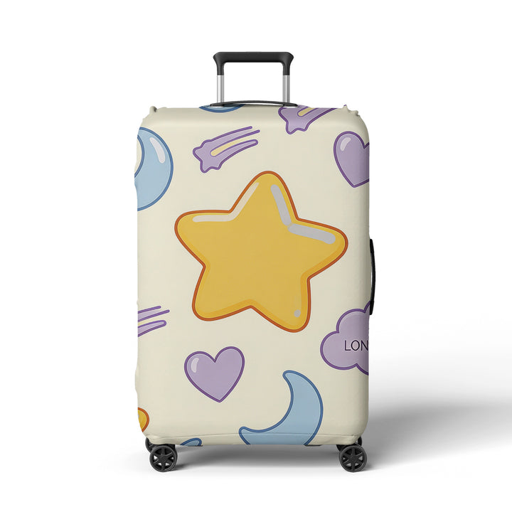Women's suitcase cover with floral patterns Bowlift