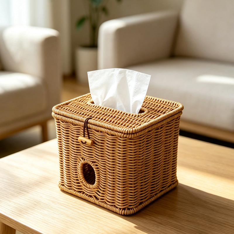 Stylish Woven Storage Box Bowlift
