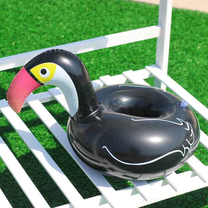 Ladies Inflatable Swimming Ring with Floral Design Bowlift