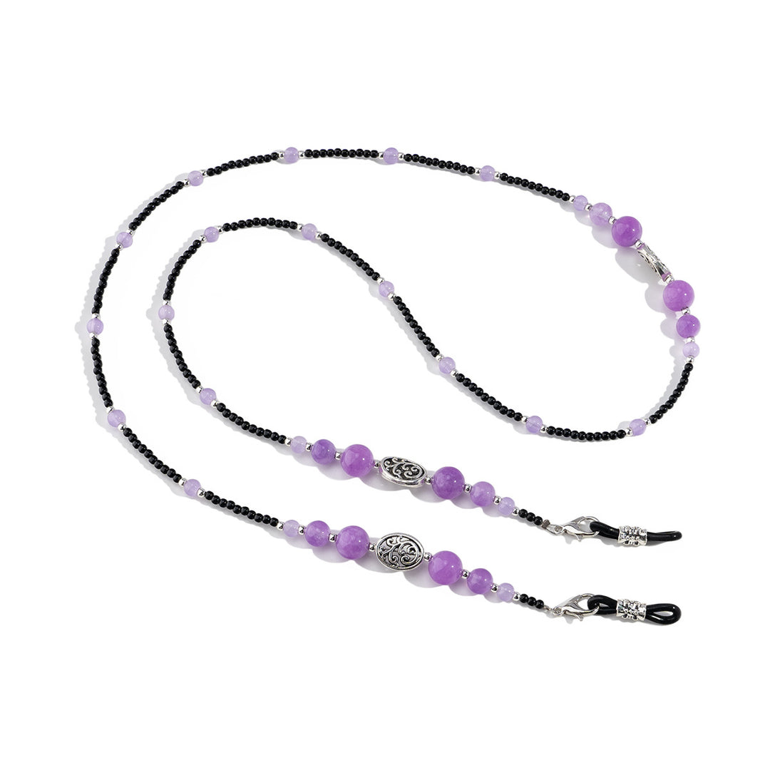Elegant Beaded Eyewear Chain Bowlift