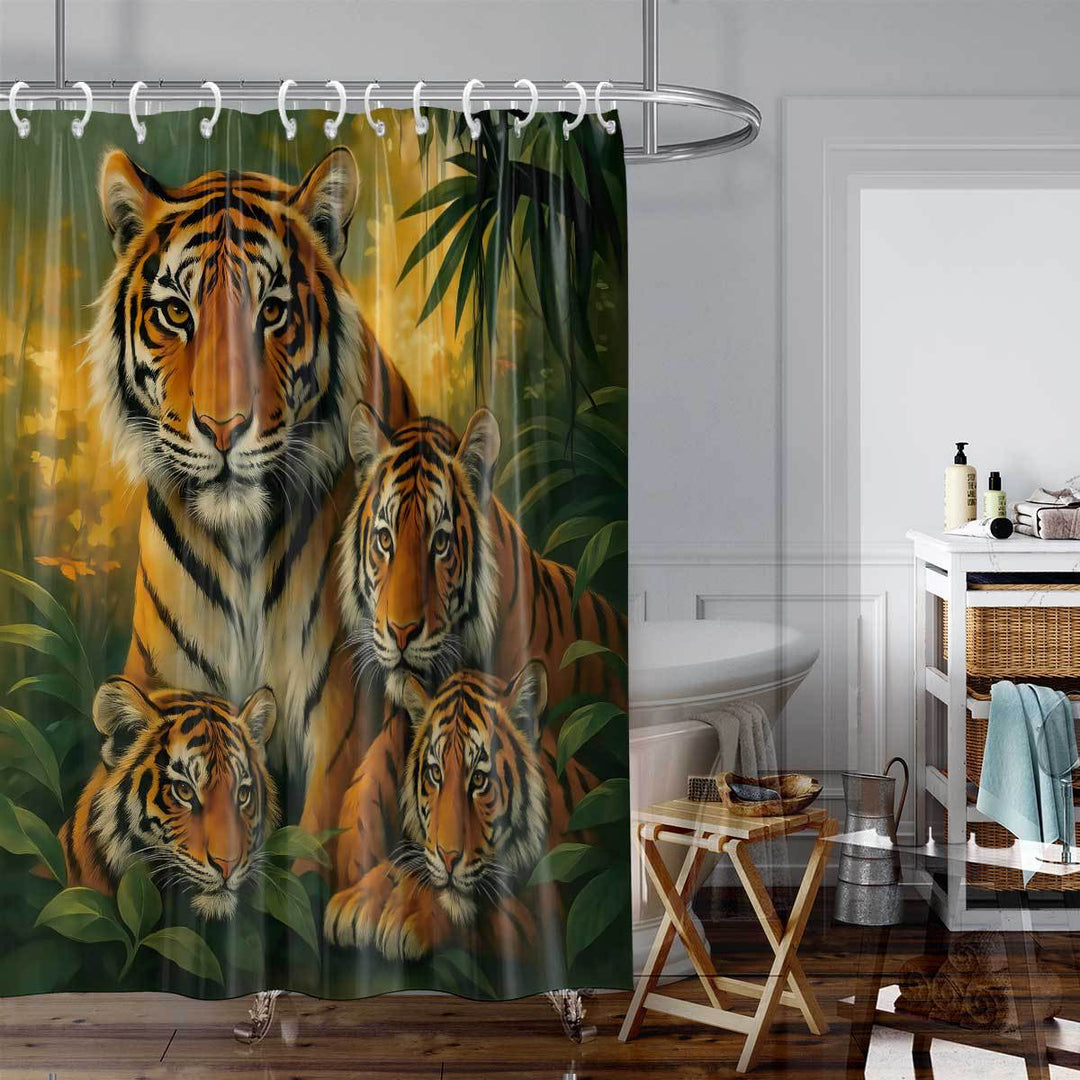Artistic Shower Curtain Bowlift