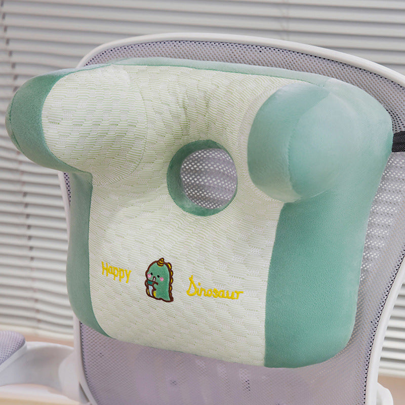 Ergonomic neck support pillow with cute motif Bowlift