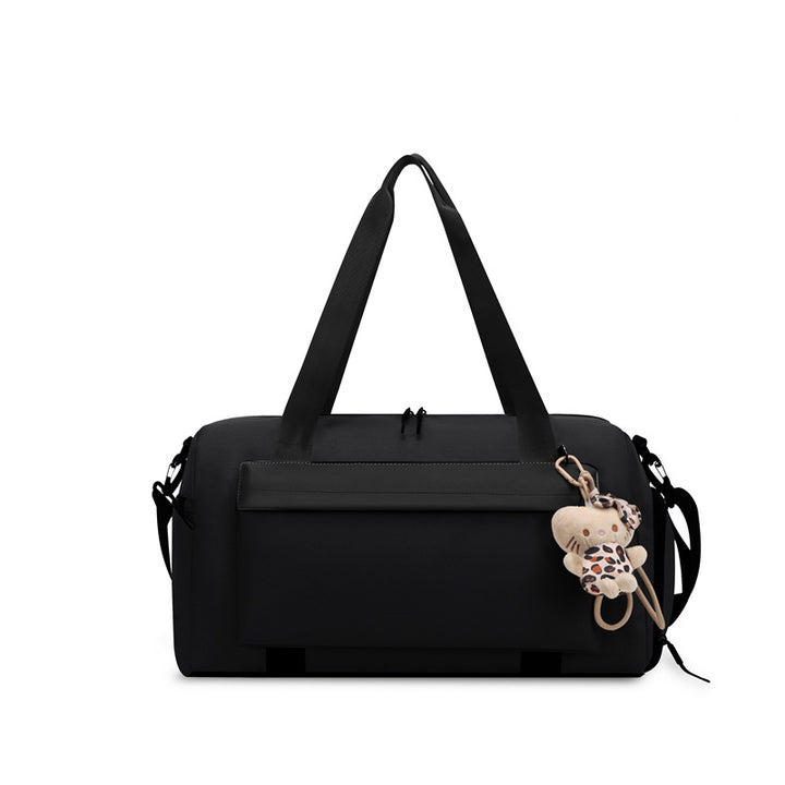 Sporty duffel bag with practical compartments and removable shoulder strap Bowlift