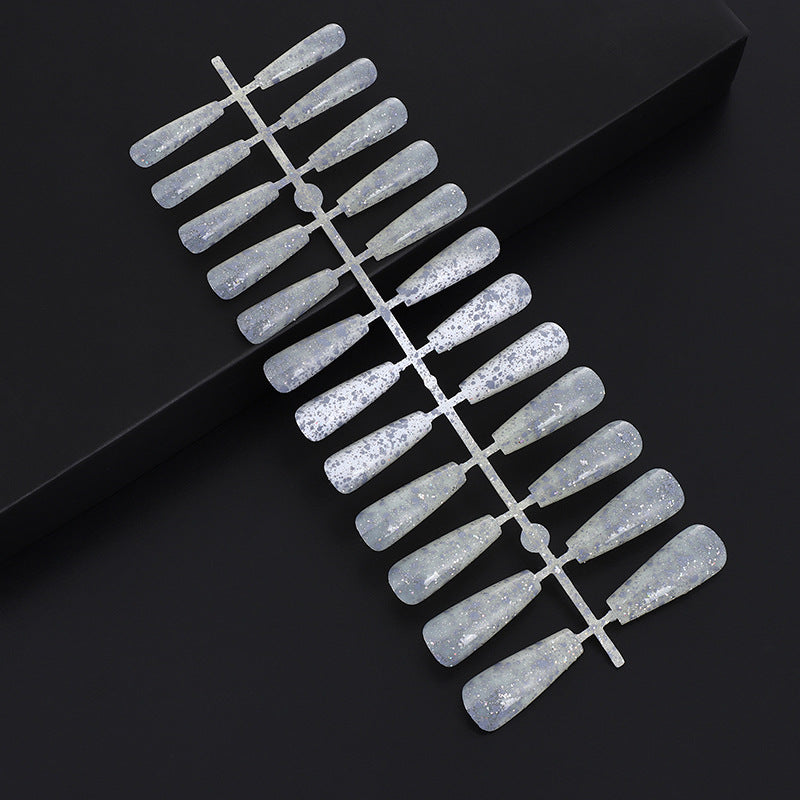 Artificial nails in creative drop design Bowlift
