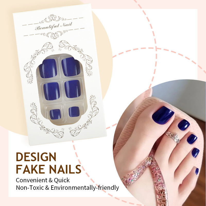 Artificial nail set with elegant, glossy surface Bowlift